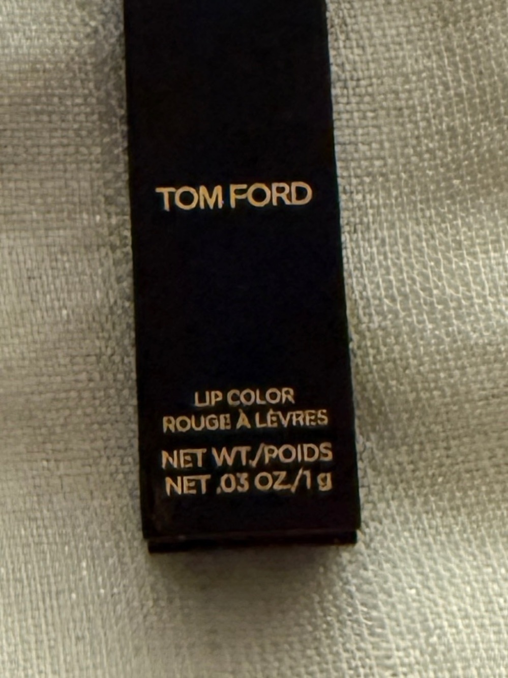 Tom Ford Lip Color N3 West Coast Mini 0.03 oz 1g NEW Deluxe Sample Cinnamon Nude